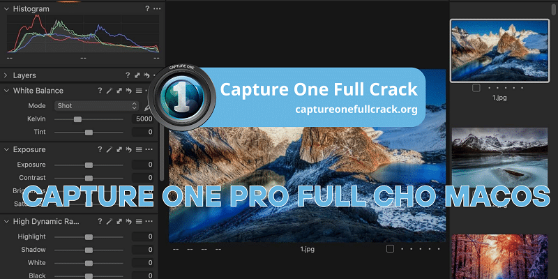 Download Capture One Pro Full cho MacOS hoàn toàn miễn phí