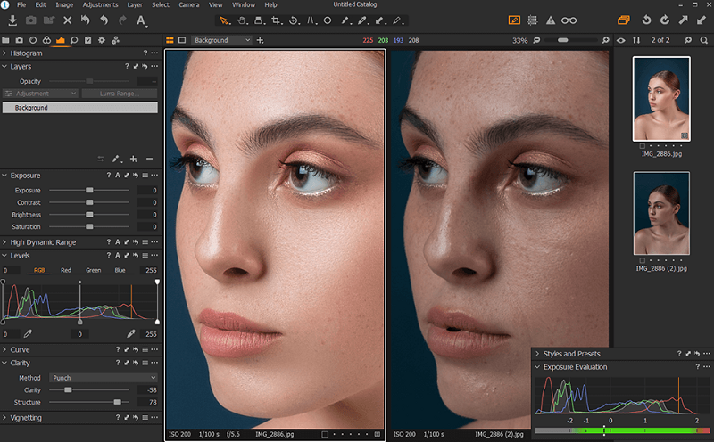 Hệ thống Layer và Mask linh hoạt