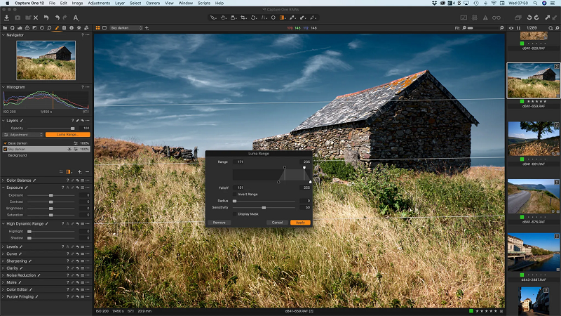 Capture One Pro trên hệ điều dành MacOS