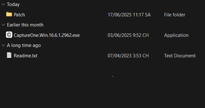 Chạy file CaptureOne.Win.16.6.1.2962 với Run as administrator