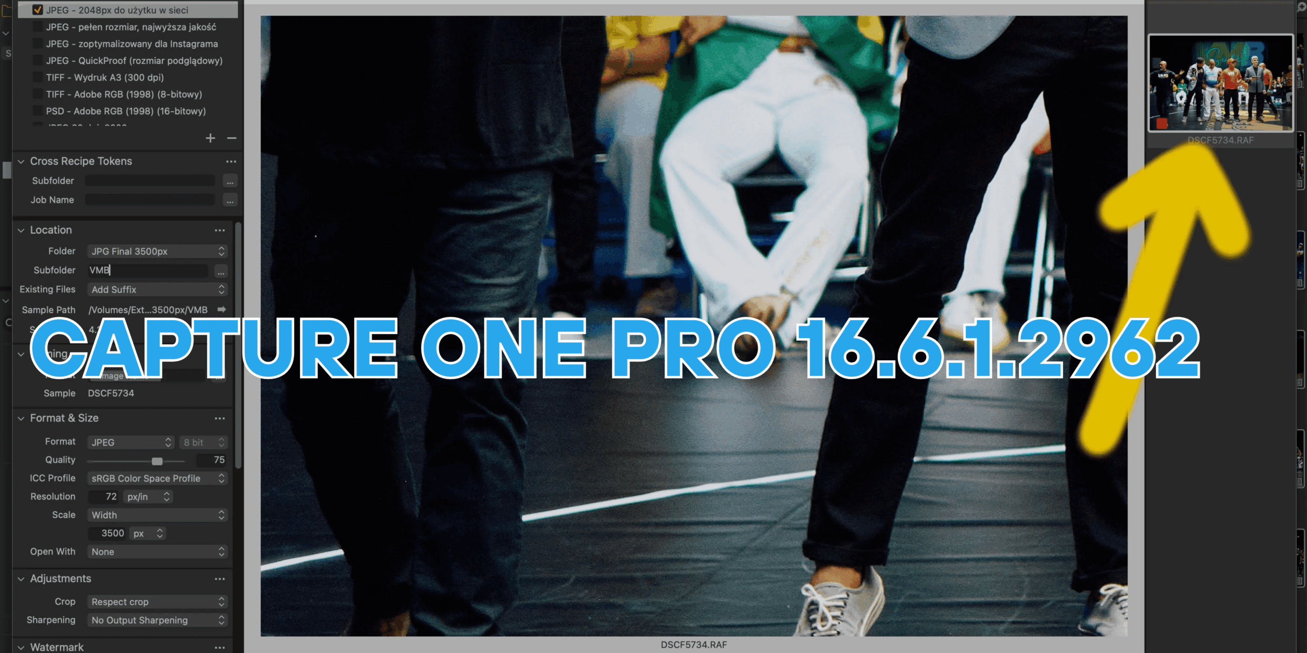Capture One Pro phiên bản 16.6.1.2962