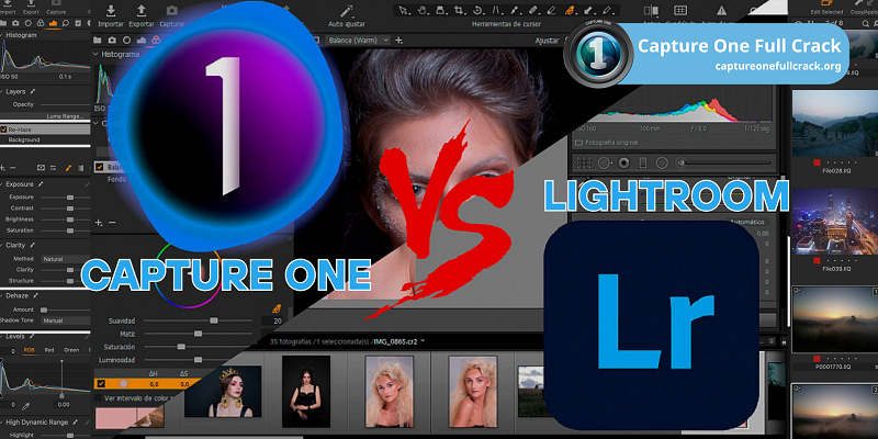 So sánh Capture One Pro và Lightroom