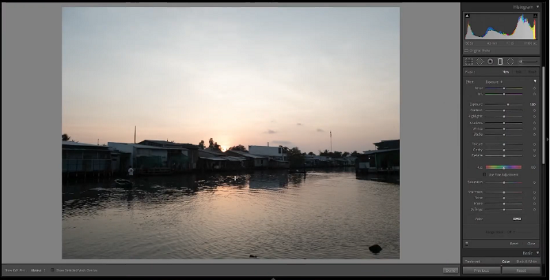 Giao diện Lightroom 2021