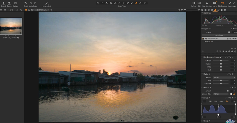 Chỉnh màu sắc Capture One 21
