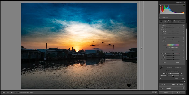 Chỉnh màu sắc Lightroom 21
